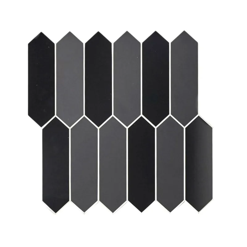 Panel Winylowy Samoprzylepny MEBLIVA Easy Stick Heksagon - Czarny