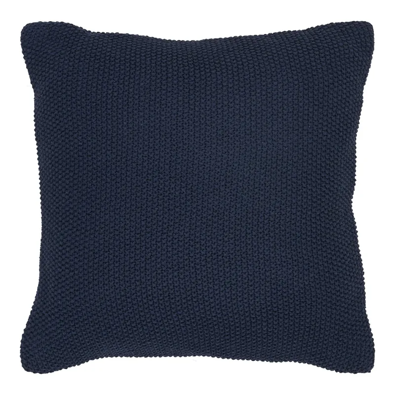 Poduszka Dekoracyjna MEBLIVA Santos Bawełna 45x45cm - Granatowa