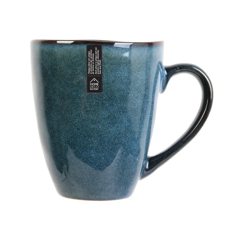 Kubek MEBLIVA Laguna Ceramiczny 300ml Boho - Niebieski