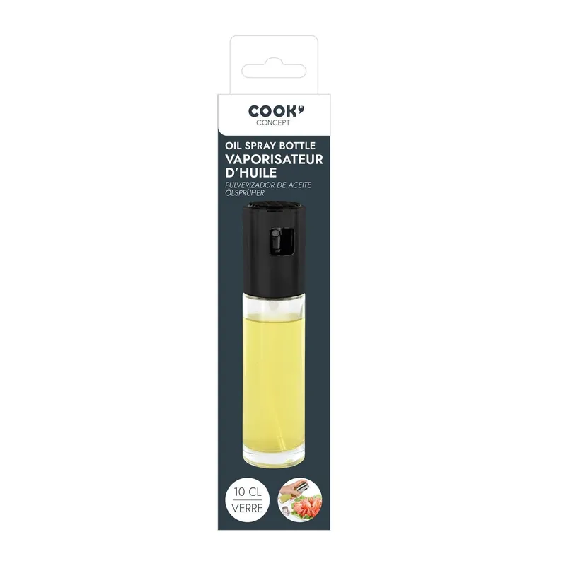 Dozownik Spray Do Oliwy MEBLIVA Szklany 100 ml - Transparentny