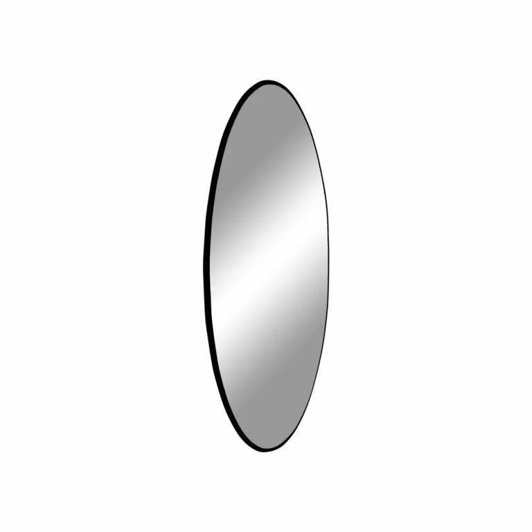 Lustro Jersey MEBLIVA Okrągłe Nowoczesne 60cm - Czarne