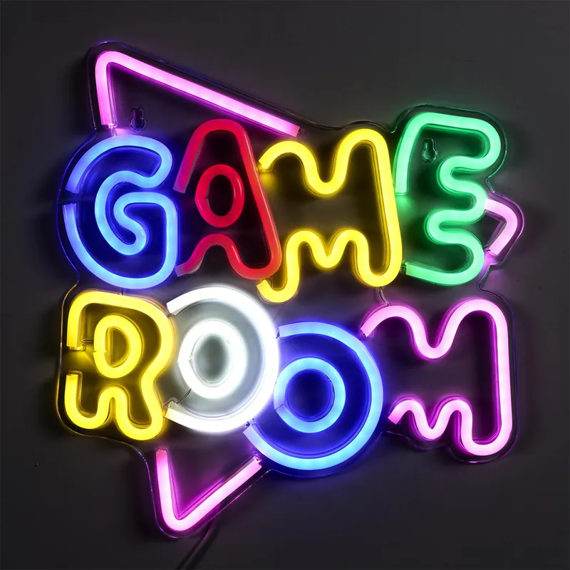 Lampka Dekoracyjna LED Neonowa MEBLIVA Game Room - Multikolor