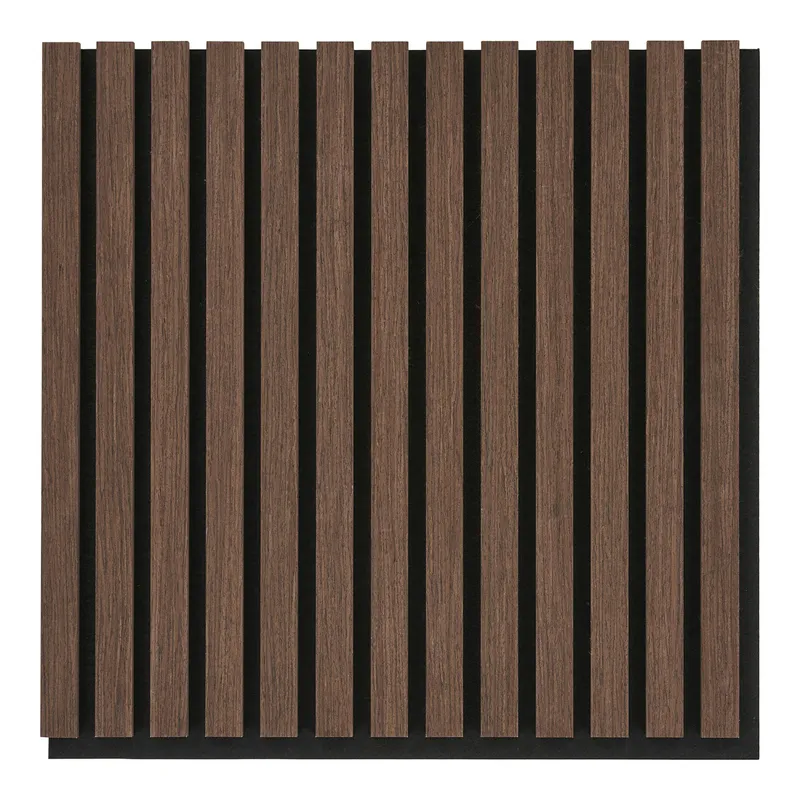 Panel Acoustic MEBLIVA 52x52cm - MDF 3D Do Salonu - Orzech
