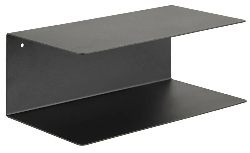 Półka Ścienna MEBLIVA Joliet S, Metal 35 cm - Czarna