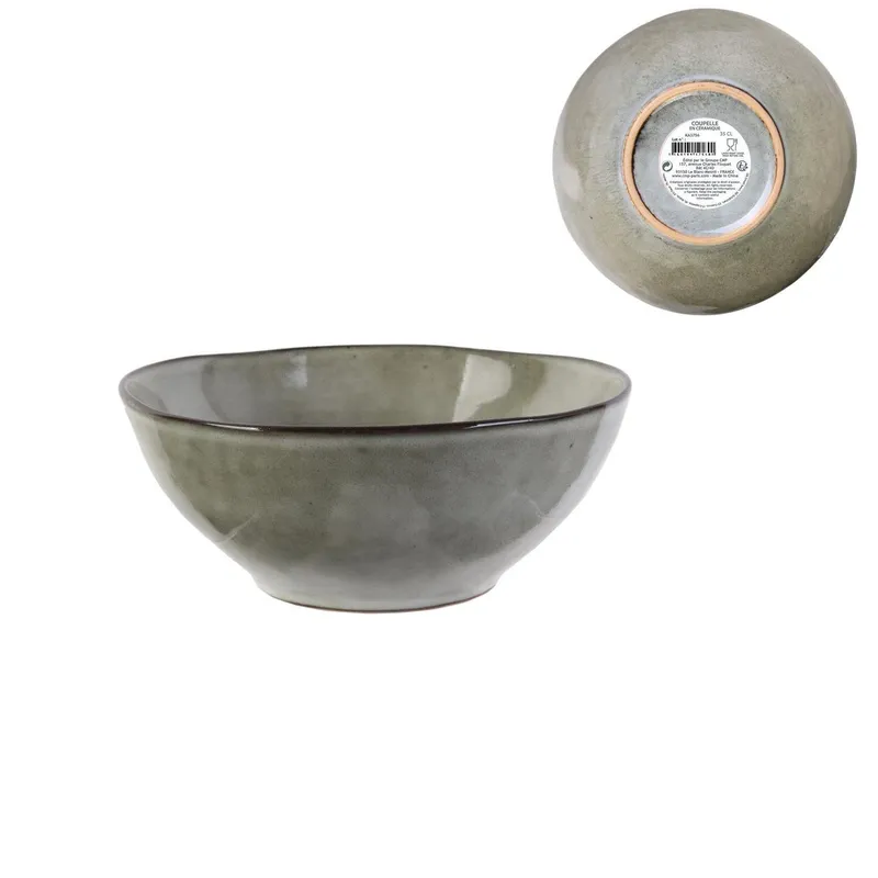 Miska MEBLIVA Laguna Ceramiczna 350ml Do Zupy - Zielona