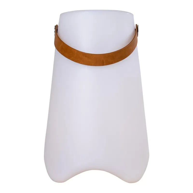 Lampion LED MEBLIVA Bristol 37,5 cm Do Ogrodu - Biały