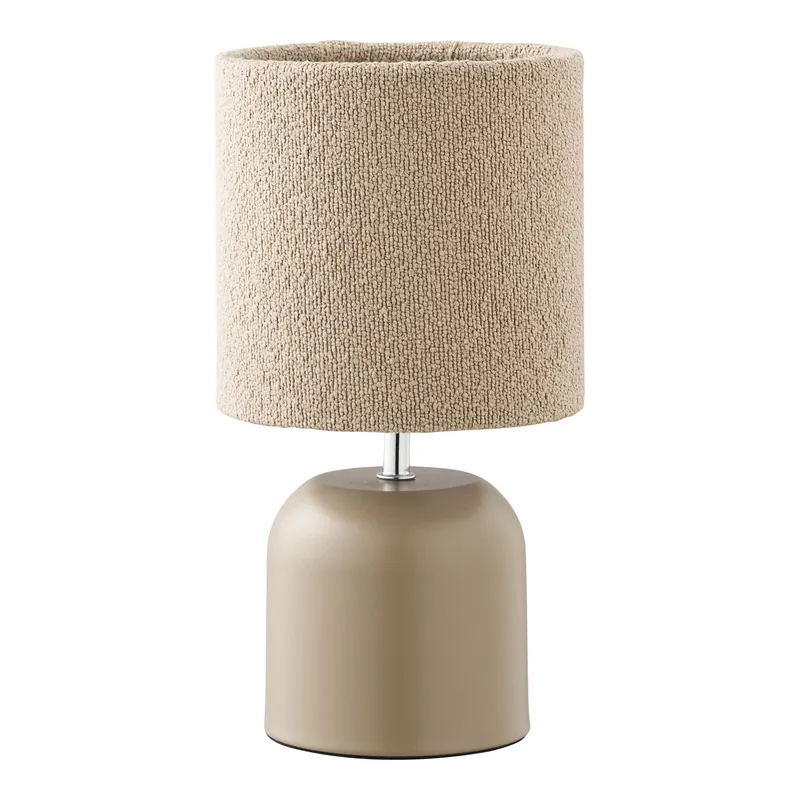 Lampa Stołowa MEBLIVA Morley Nowoczesna 24 cm - Beżowa