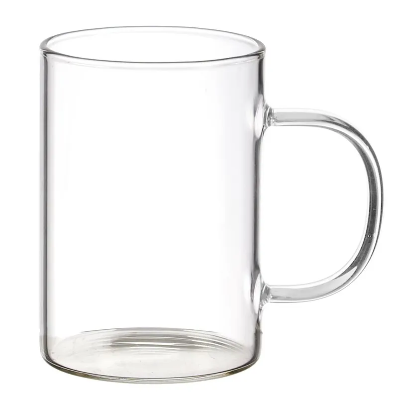 Szklanka MEBLIVA Coloured Minimalistyczna 300ml - Transparentna