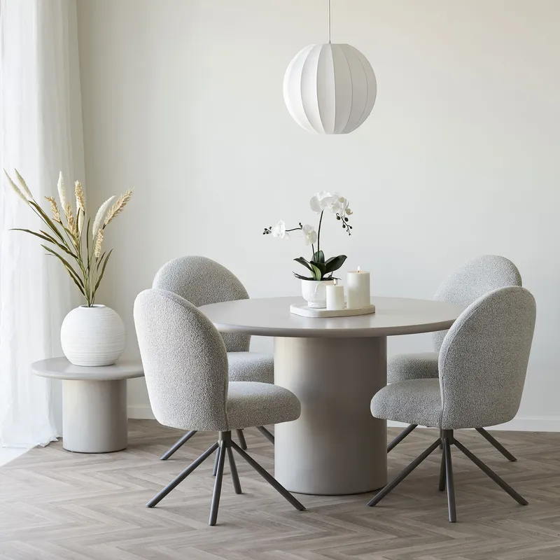 Lampa Wisząca MEBLIVA Coventry, Nowoczesna, 40 cm - Biała