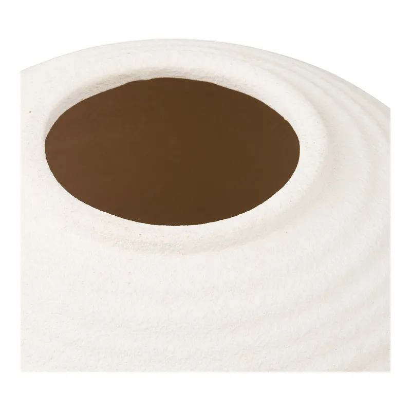 Wazon Glob MEBLIVA Ceramiczny, Nowoczesny Design - Biały