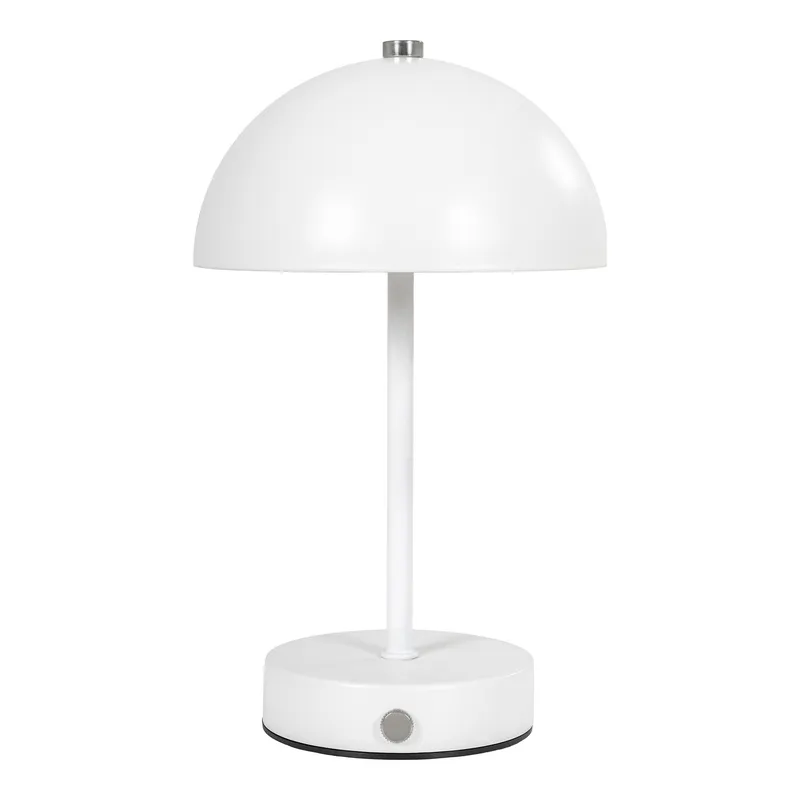 Lampka Stołowa MEBLIVA Holt LED, Nowoczesna, Metal - Biała