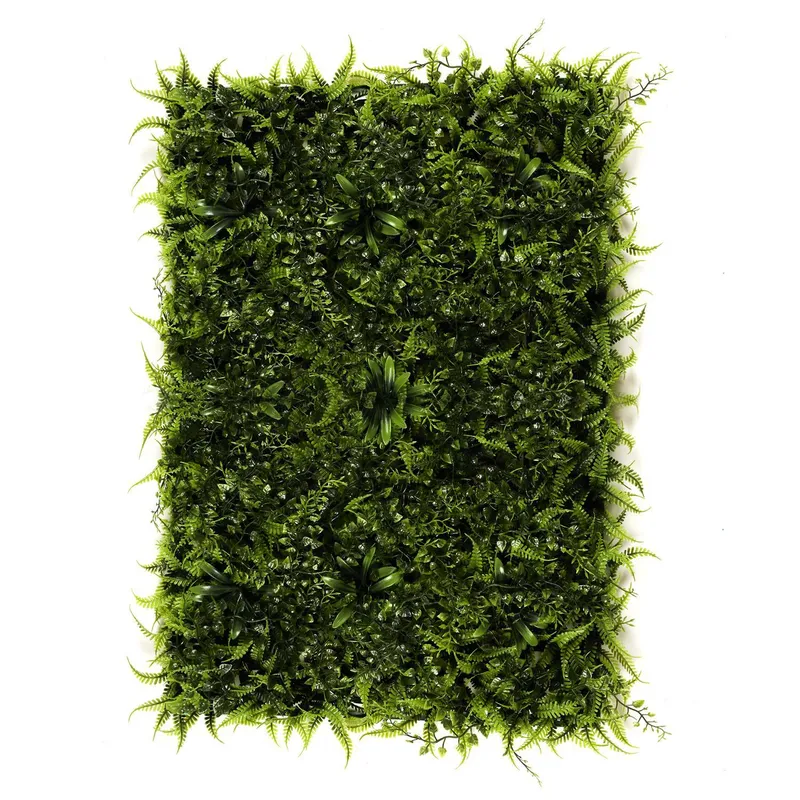 Dekoracja Ścienna MEBLIVA Greenery, Poliester 60x40 cm - Zielona