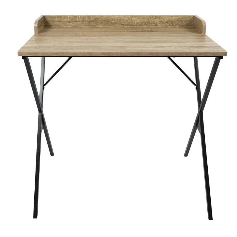 Biurko MEBLIVA Brice Loftowe Nowoczesne MDF - Naturalne