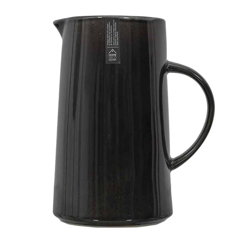 Dzbanek MEBLIVA Negro Ceramiczny 1,5l - Czarny