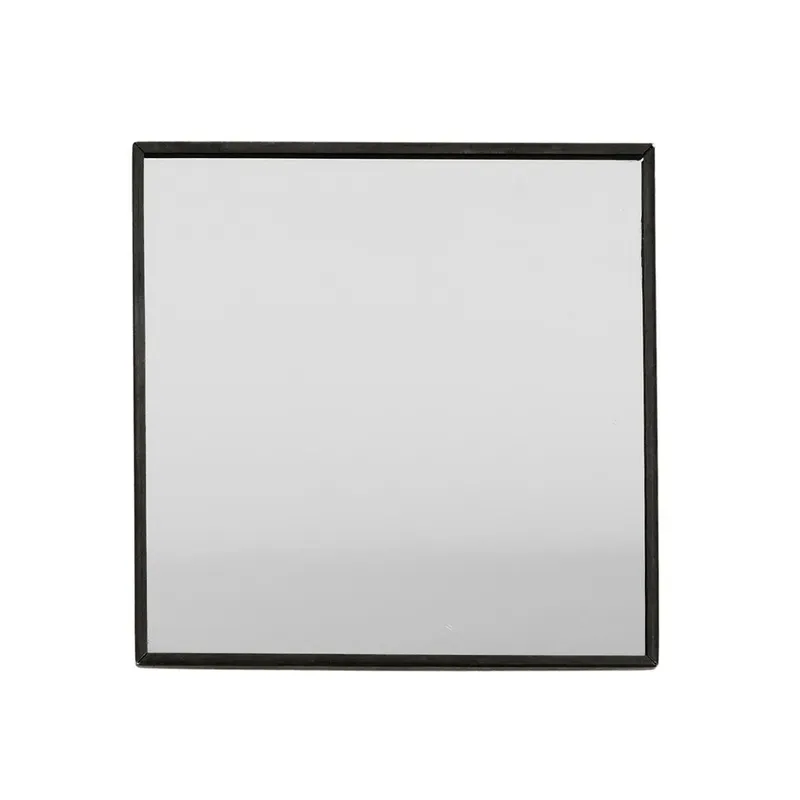 Podstawka Lustrzana Kwadratowa MEBLIVA 10x10 cm - Czarna