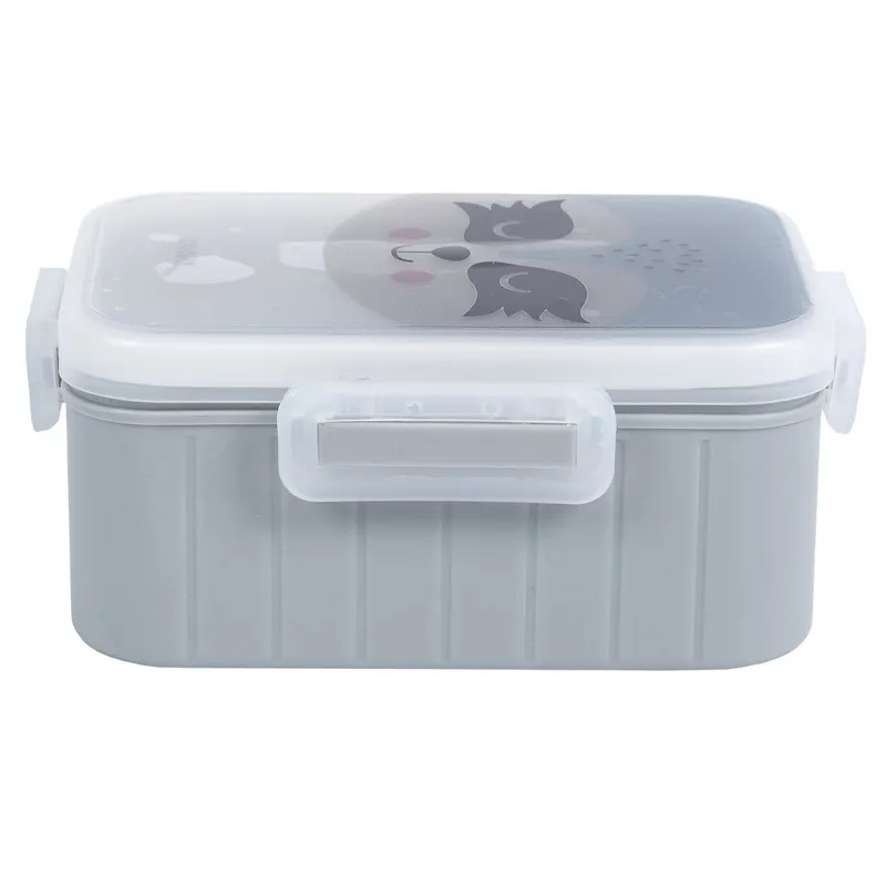 Lunchbox MEBLIVA Szop, Tworzywo Sztuczne, Szczelny - Szary