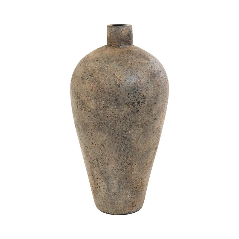Wazon MEBLIVA Corvo Ceramiczny Skandynawski 60 cm - Szary