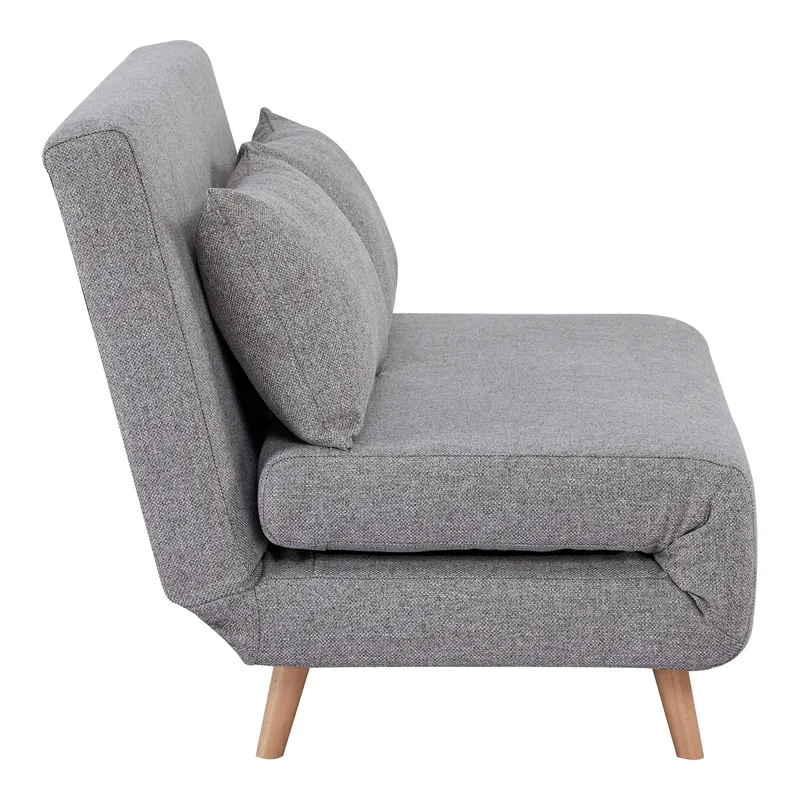 Sofa Rozkładana MEBLIVA Marlow 2, Skandynawska - Szara