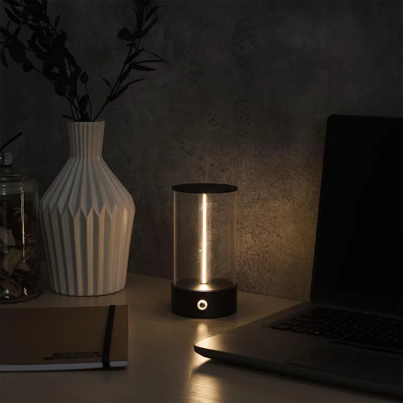 Lampa Stołowa MEBLIVA Magnetique LED, Wysokość 15 cm, Ze Ściemnianiem
