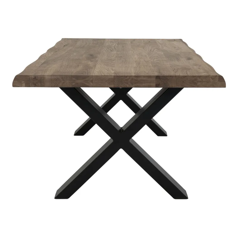Stolik Kawowy MEBLIVA Toulon 70x120cm Drewno Dąb Dymiony - Naturalny