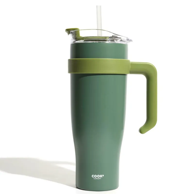 Kubek Termiczny MEBLIVA Miami Classic, Stal Nierdzewna 1200 ml - Zielony