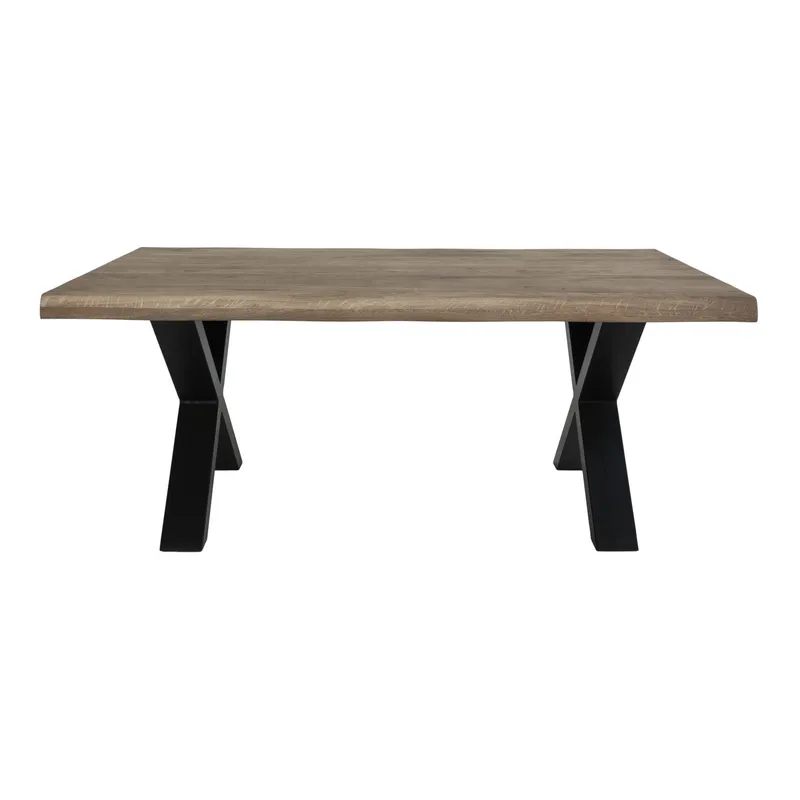 Stolik Kawowy MEBLIVA Toulon 70x120cm Drewno Dąb Dymiony - Naturalny