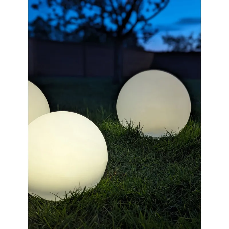 Lampion Ogrodowy MEBLIVA Lifton Solarny LED, Klasyczny - Biały