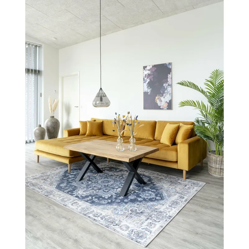 Stolik Kawowy MEBLIVA Toulon 70x120 cm Drewno Dębowe - Naturalny