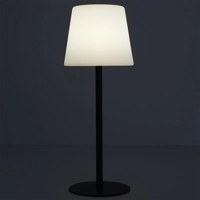 Lampa Stołowa MEBLIVA USB, Nowoczesna, Ściemnialna - Czarna