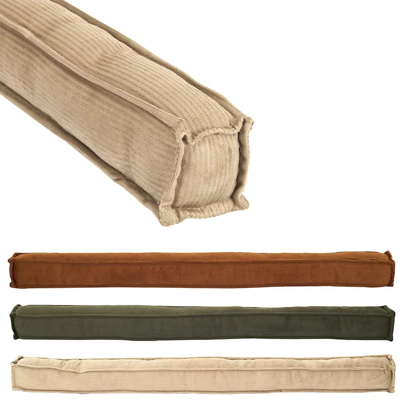 Stoper Do Drzwi MEBLIVA Abby, Sztruks 80 cm - Terrakota