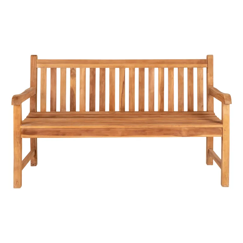 Ławka MEBLIVA Cabo Tekowa 150 cm - Naturalny