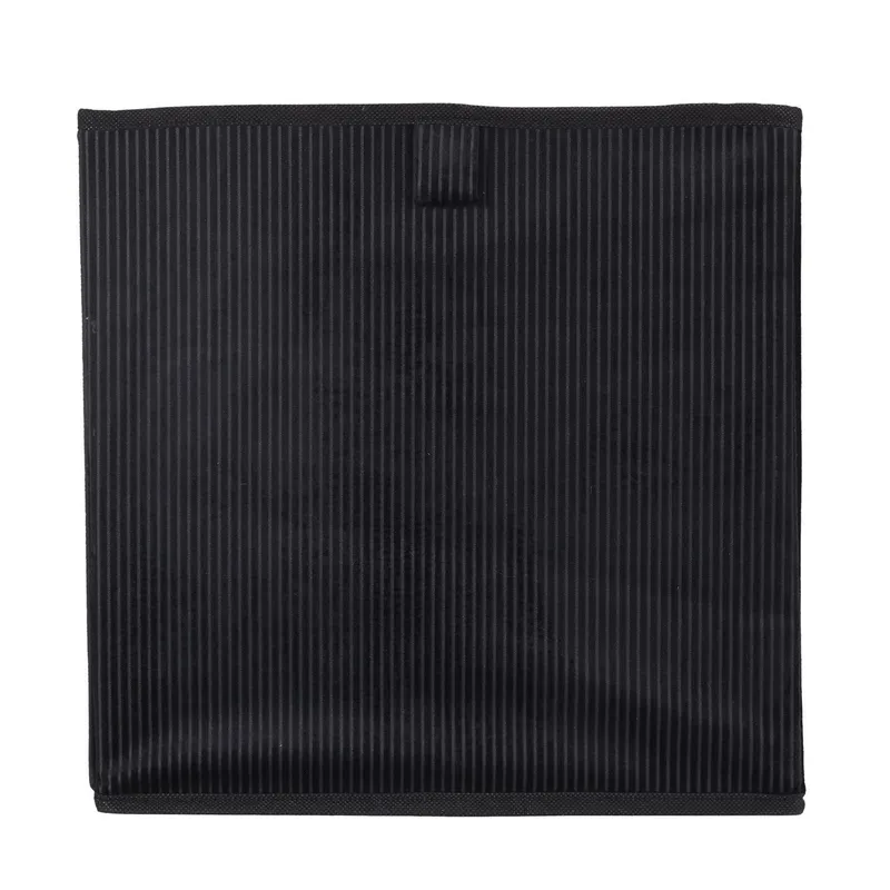 Składany Pojemnik Do Przechowywania MEBLIVA Giulia 30x30 cm - Czarny
