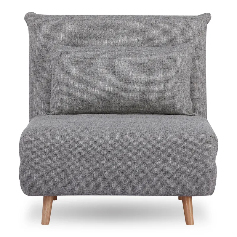 Sofa Rozkładana MEBLIVA Marlow 1, Skandynawska - Szara