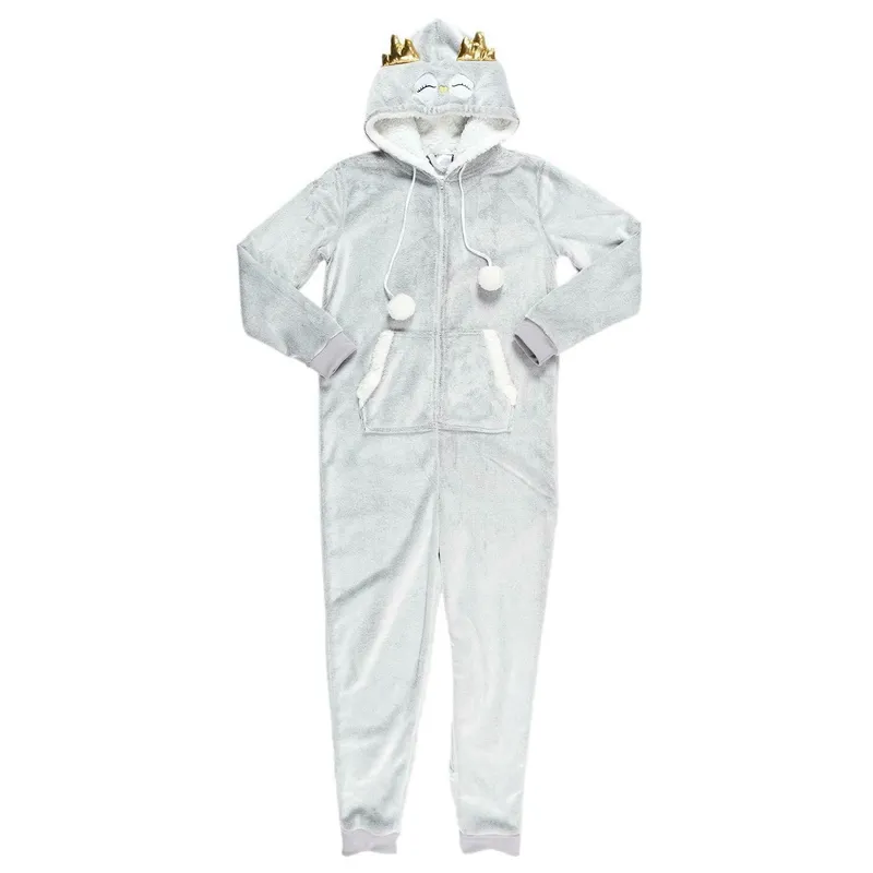 Kombinezon Onesie MEBLIVA, Poliester, 150 cm - Szary