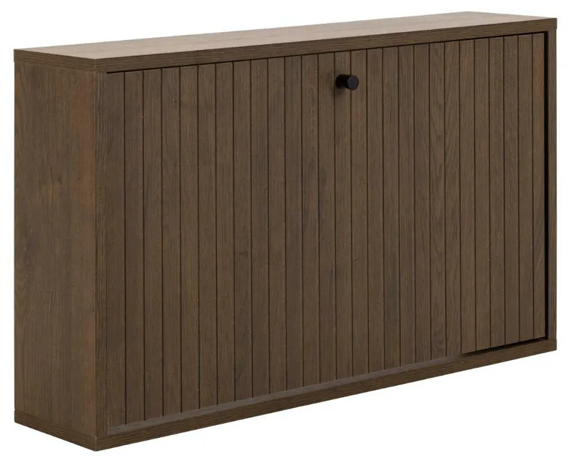 Szafka Na Buty MEBLIVA Albany Wisząca, Minimalistyczna - Dąb Dymiony
