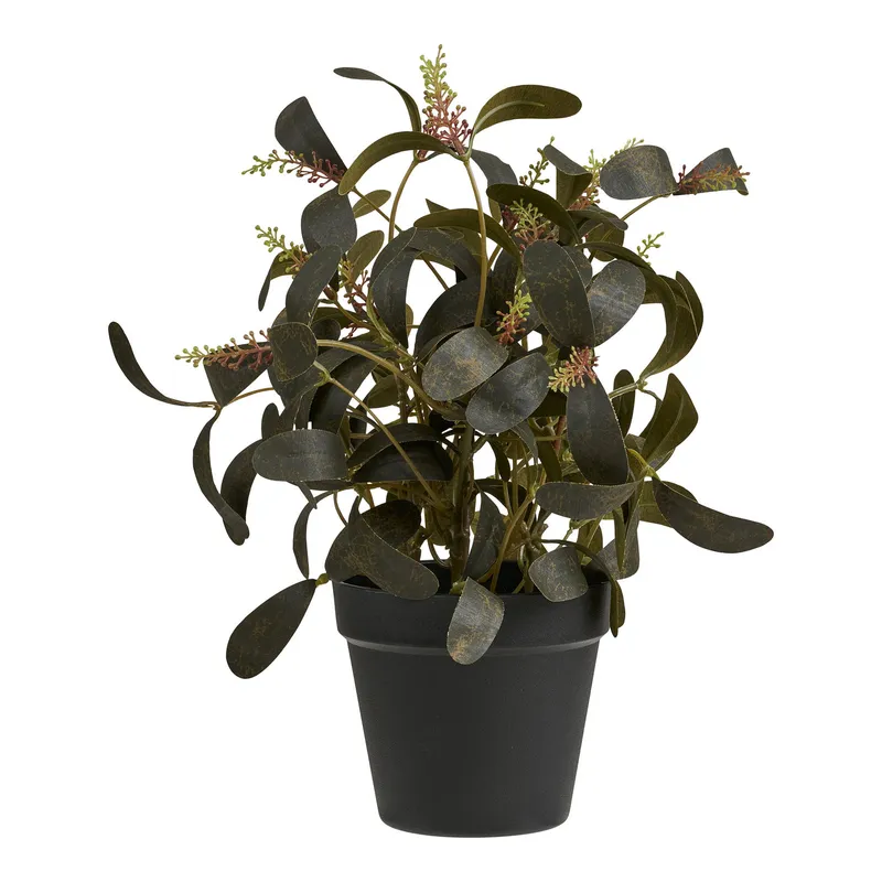Roślina Sztuczna Peperomia MEBLIVA 35 cm, Polipropylen - Zielony
