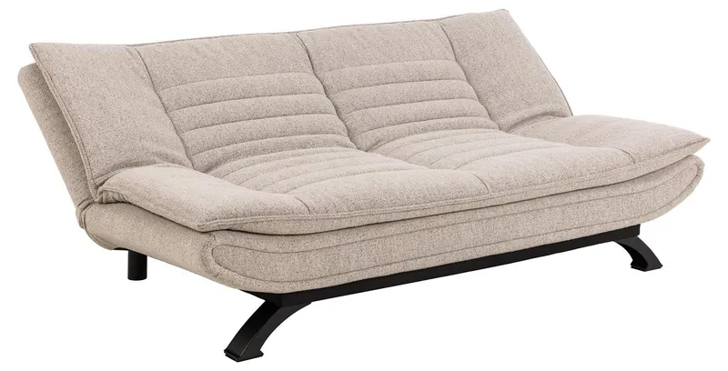 Sofa Rozkładana MEBLIVA Faith Monza, Tkanina, Nowoczesna - Beżowa