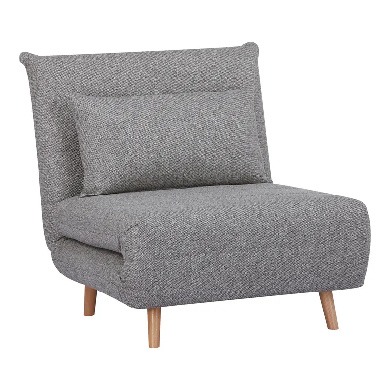 Sofa Rozkładana MEBLIVA Marlow 1, Skandynawska - Szara