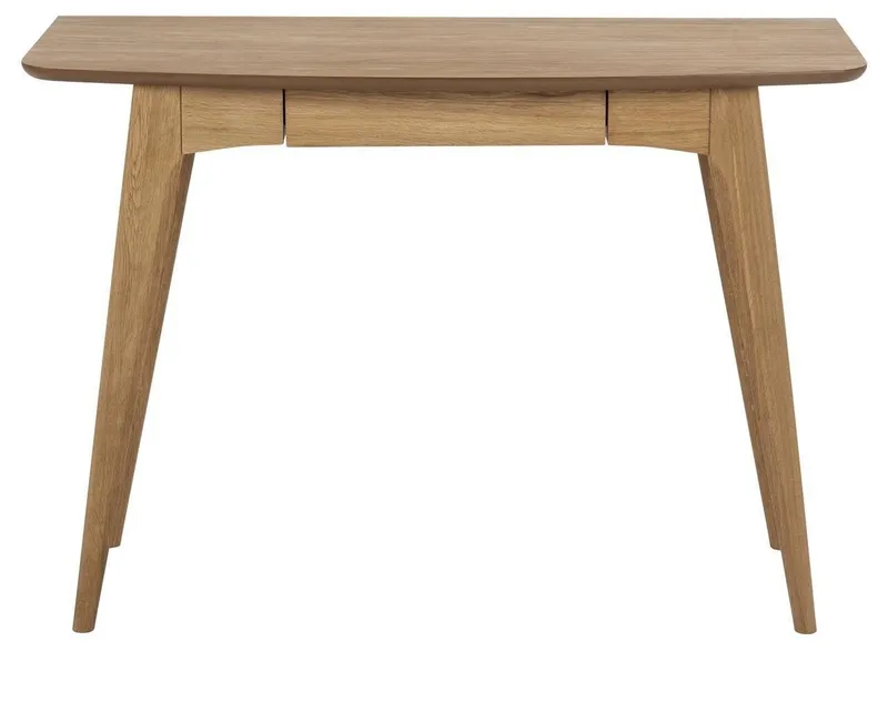 Biurko MEBLIVA Woodstock Skandynawskie 105 cm, Dąb Naturalny