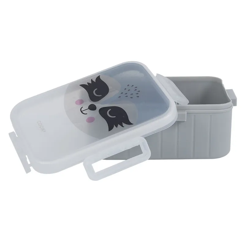 Lunchbox MEBLIVA Szop, Tworzywo Sztuczne, Szczelny - Szary