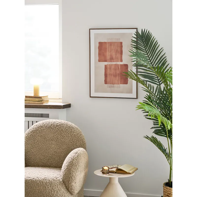 Obraz Na Płótnie MEBLIVA Mina - Wydruk Boho, 50x70 cm - Beżowy