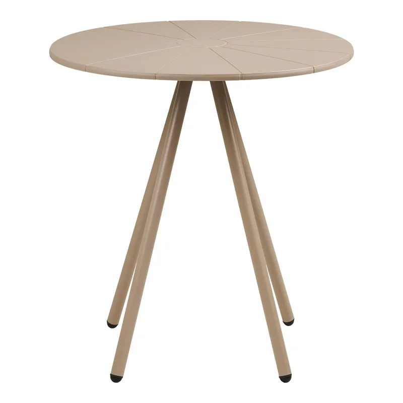 Stół MEBLIVA Barletta Bistro Okrągły 70cm Metal - Taupe