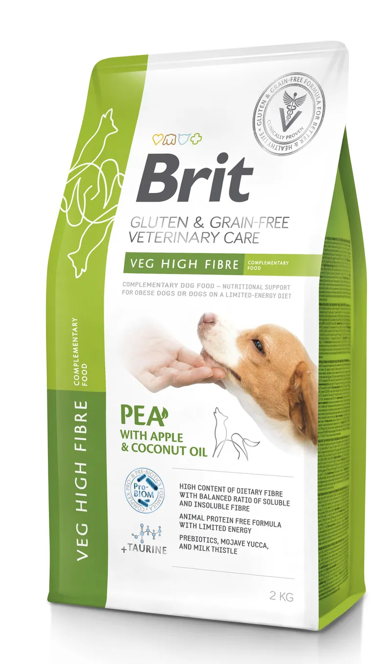 Brit GF Veterinary Diets Dog Gluten & Grain Free Veg Fibre 2kg