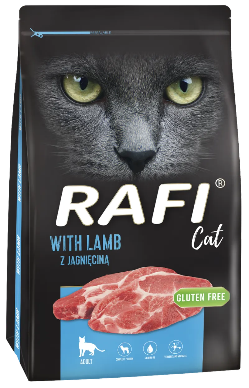 Dolina Noteci Rafi Cat Karma Sucha Dla Kota Z Jagnięciną 7kg
