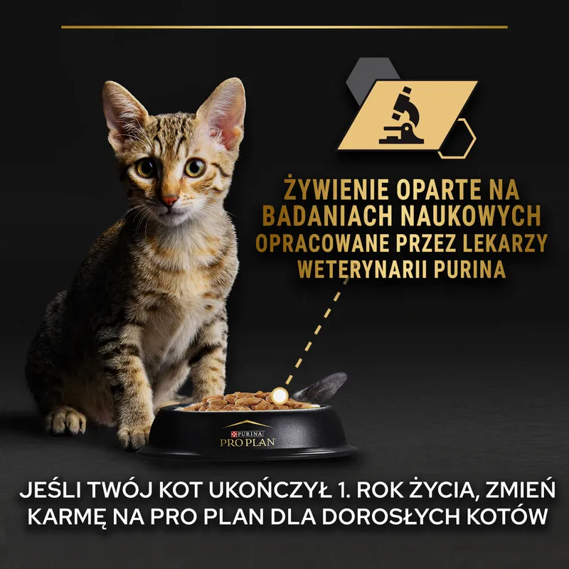 Purina Pro Plan Kitten Nutrisavour Indyk 85g