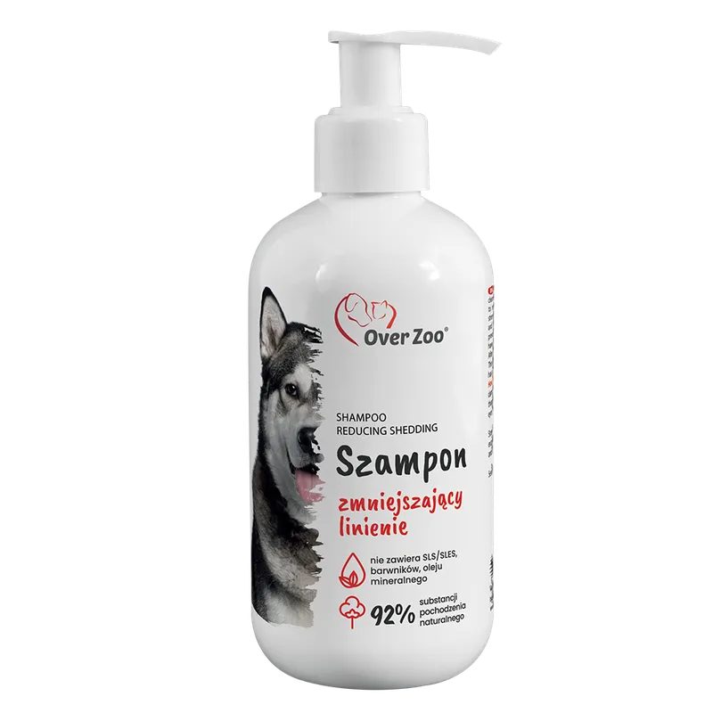OVER ZOO Szampon Zmniejszający Lnienie Dla Psa 250ml