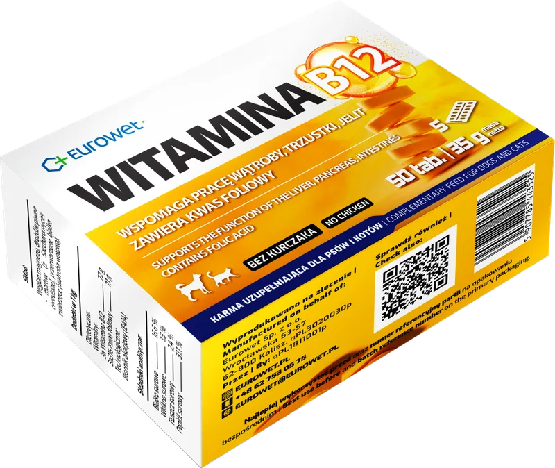 EUROWET Witamina B12 50 Tabl