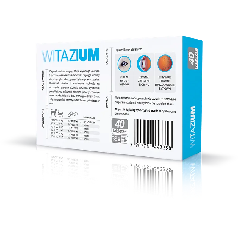Eurowet Witazium Suplement 2x20 Tabletek