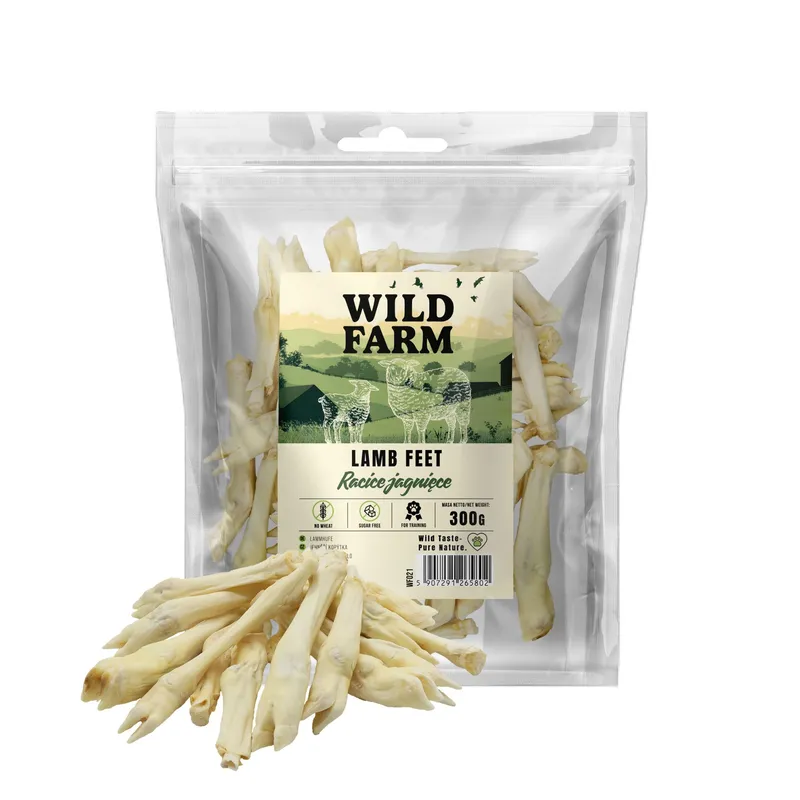 Wild Farm Racice Jagnięce 300g Przysmak Dla Psa