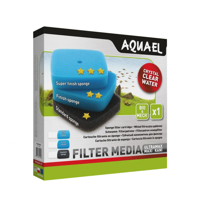 AQUAEL Wkład Filtracyjny Gąbkowy Super Finish Sponge 45PPI